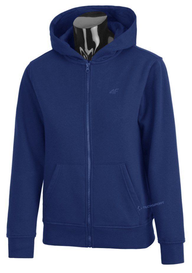 4F DAMSKA BLUZA BAWEĹNIANA ROZPINANA Z KAPTUREM / rozm XL