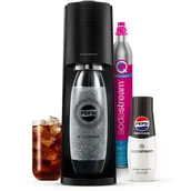 Saturatory - Sodastream Terra Black Pepsi Zero Mpack Ekspres do wody gazowanej - miniaturka - grafika 1