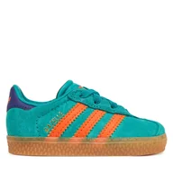 Buty dla chłopców - Sneakersy adidas Gazelle Comfort Closure JR5940 Zielony - miniaturka - grafika 1