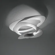 Lampy sufitowe - Artemide Lampa sufitowa designerska Pirce, możliwość ściemniania, biały / opal, salon / jadalnia, aluminium, design - miniaturka - grafika 1