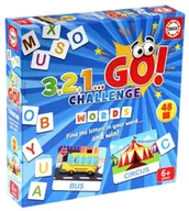 Gry planszowe - 3, 2, 1... Start! (Wyzwanie: Słowa) G3 - Educa - miniaturka - grafika 1