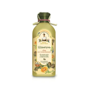 Pierwoje Reszenie Receptury Babci Szampon regenerujący do włosów słabych i zniszczonych 350ml - Szampony do włosów - miniaturka - grafika 1