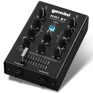 Inne akcesoria dla DJ - Gemini MM-1BT 2 Channel Professional Analog DJ Mixer - Bluetooth Input (Black) - miniaturka - grafika 1