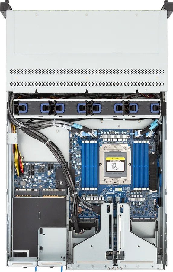 Gigabyte Barebone R263-Z36-ACJ1 Rev. 3.x Rack Server 2U Single Sockel SP5 6NR263Z36DR000ACJ1