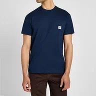 Koszulki męskie - t-shirt uomo lee 112355605 inky blue - miniaturka - grafika 1