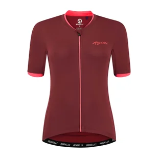 Koszulka rowerowa damska Rogelli ESSENTIAL z krótkim rękawem - Koszulki rowerowe - miniaturka - grafika 1