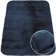 Dywany - Pluszowy dywan Rabbit, Granatowy, 160x230 cm - miniaturka - grafika 1