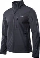 Kurtki męskie - Męska Kurtka Przejściowa Softshell Membrana 10000MM Hi-tec Sonni r M - miniaturka - grafika 1