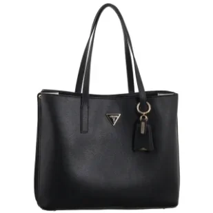 Torebka Shopperka Meridian II Girlfriend Tote HWBG69 74230 Black (GU753-a) Guess - Torebki damskie - miniaturka - grafika 1