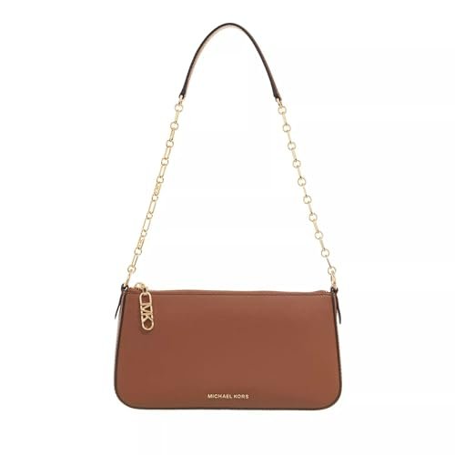 Michael Kors 32H3G8EW6L230 MD torba na ramię z łańcuszkiem, brązowa, Brązowy, Użytkowy