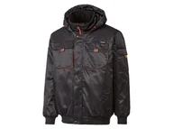 Odzież robocza - PARKSIDE® Męska kurtka robocza, 1 szt. (Czarny/pomarańczowy, XXL (60/62)) - miniaturka - grafika 1