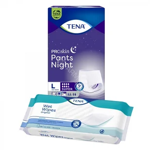 TENA Pants ProSkin Super Night L 30 szt - majtki chłonne - Pieluchy dla dorosłych - miniaturka - grafika 2