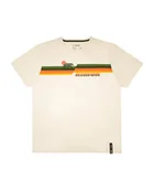 Baseball, krykiet, palant - KIMOA Bear Color Striped, Lifestyle Recycled Collection, Off White, XL-XXL - miniaturka - grafika 1