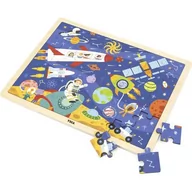 Puzzle - VIGA 44586 Puzzle na podkładce 48 elementów poznajemy kosmos 4000 - miniaturka - grafika 1