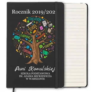 NOTES 120 STR PERSONALIZOWANY PREZENT DLA NAUCZYCIELA DZIEŃ NAUCZYCIELA WZ - Notesy i bloczki - miniaturka - grafika 1
