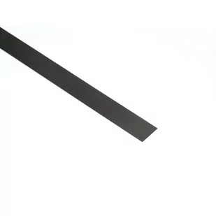 Profil Decor listwa do glazury płaskownik 1x270 cm stal nierdzewna szczotkowana czarny mat - Płytki ceramiczne - miniaturka - grafika 1