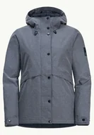 Kurtki damskie - Damska Kurtka Zimowa Jack Wolfskin Snowy Park Jkt W Nieprzemakalna S - miniaturka - grafika 1
