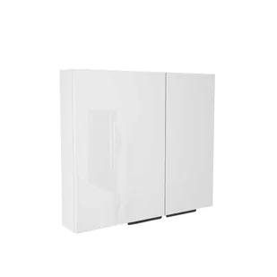 Szafka łazienkowa wisząca z lustrem Devo Vena 2.0 80X70X15 lewa arctic white VE2-SWL2DL80-F01L09 - Szafki łazienkowe - miniaturka - grafika 1