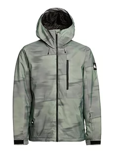 Quiksilver Zamek błyskawiczny męski zielony XS - Kurtki narciarskie - miniaturka - grafika 1