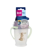Kubki dla dzieci - Lovi Kubek 360° Night&Day Rabbit świecący w ciemności 250 ml - miniaturka - grafika 1