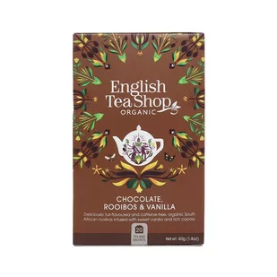 Herbatka Rooibos - Ziarno Kakaowca - Wanilia Bio (20 X 2 G) 40 G - Herbata - miniaturka - grafika 1