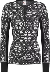 Brubeck Damska bluzka termoaktywna Kari traa ELSE LS czarny rozmiar M - Bielizna sportowa damska - miniaturka - grafika 1