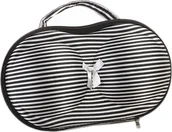 Akcesoria do bielizny - INF Etui podróżne na biustonosz Przenośne miejsce do przechowywania bielizny Czarny - miniaturka - grafika 1