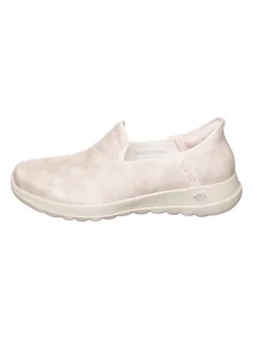 Skechers Slippersy "Go Walk Joy - Arya" w kolorze kremowym - Kapcie damskie - miniaturka - grafika 1