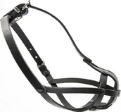 Kagańce dla psów - Dino DINO KAGANIEC SKORA 1 NITOWANY PEKINCZYK/MALTANCZYK 60001 - miniaturka - grafika 1