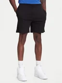 Spodenki męskie - Kappa Szorty sportowe Logo Korpo Cabas 303HZE0 Czarny Regular Fit - miniaturka - grafika 1