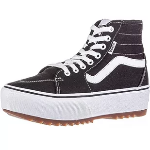 Vans Damskie sneakersy Filmore Hi Tapered Platform St, płótno czarne, 34.5 EU - Sneakersy damskie - miniaturka - grafika 1