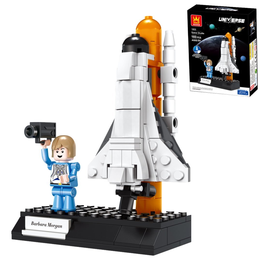 Klocki Wange 1803 - Prom kosmiczny + figurka, 103 elementy
