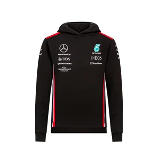 Bluza dziecięca Hoodie Team Mercedes AMG F1 2023 - Odzież do sportów motorowych - miniaturka - grafika 1