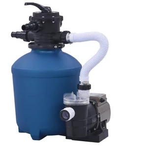 vidaXL Piaskowa pompa filtrująca z zegarem, 530 W, 10980 L/h - Akcesoria do basenów - miniaturka - grafika 1