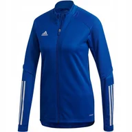 Bluzy damskie - Bluza damska adidas Condivo 20 Training niebieska FS7105-M - miniaturka - grafika 1