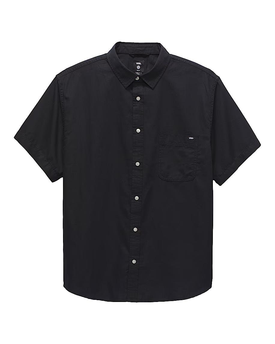 Vans Koszula Męska Lawson Solid SS Woven Black VN000M13BLK1 S