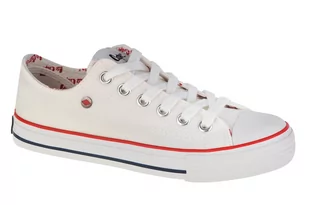 Lee Cooper LCW-22-31-0875L damskie trampki białe - Trampki damskie - miniaturka - grafika 1