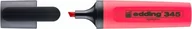 Markery permanentne - Edding Textmarker edding edding 345 Highlighter, wielokrotnego napełniania, czerwony e-  345 - miniaturka - grafika 1