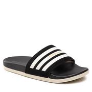 Buty sportowe męskie - Klapki adidas Sportswear Adilette Comfort GW5966 - czarno-białe - miniaturka - grafika 1