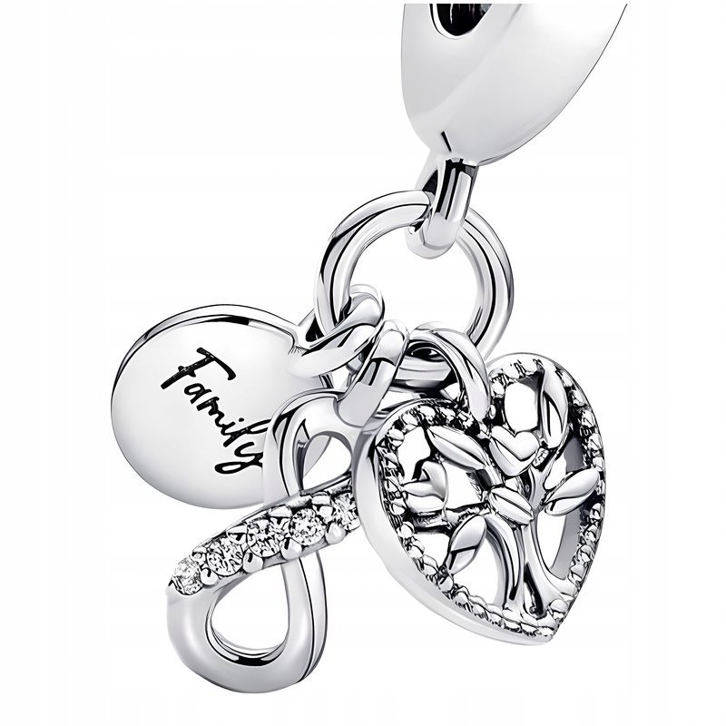Charms Zawieszka Charms Rodzina Nieskończoność Charmsy Trusky