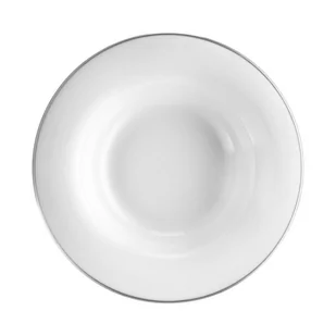 Talerz Głęboki Porcelanowy 23 Cm Plus Platin Villa Italia - Talerze - miniaturka - grafika 1