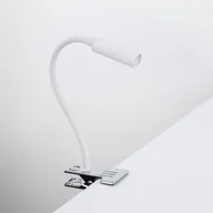 Lampy ścienne - LAGOS WHITE KINKIET KLIPS 1 PŁ - miniaturka - grafika 1
