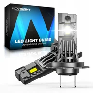 Żarówki samochodowe - ŻARÓWKI NOVSIGHT H7 LED 24000LM 6500K BIAŁE MOCNE CANBUS 1:1 PLUG&PLAY - miniaturka - grafika 1