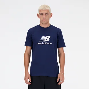 Koszulka męska New Balance MT41502NNY  granatowa - Koszulki męskie - miniaturka - grafika 1