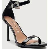 Sandały damskie - Guess Sandały na szpilce INSRAA z dodatkiem skóry - miniaturka - grafika 1