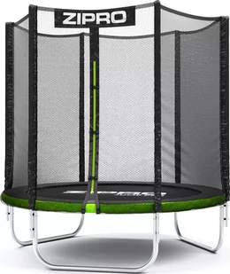 Trampolina ogrodowa Zipro Jump Pro z siatką zewnętrzną 6FT 183cm - Trampoliny - miniaturka - grafika 1