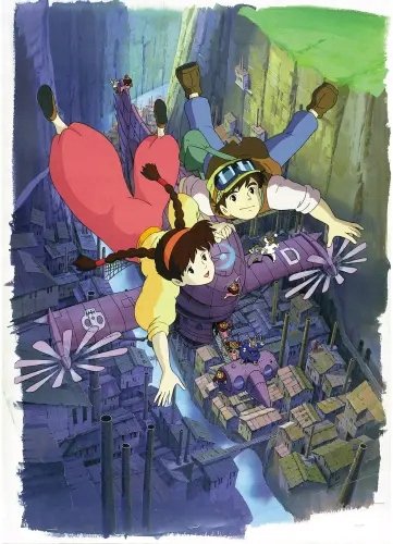 Plakat Tenkuu no Shiro Laputa tnsl_001 A2 (custom)