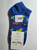 Skarpetki męskie - Kolorowe skarpety Happy Socks stopki unisex rozmiar 36-40 (2405) - miniaturka - grafika 1