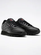 Trampki damskie - Reebok Skórzane sneakersy "Classic" w kolorze czarnym - miniaturka - grafika 1