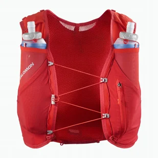 Kamizelka do biegania Salomon ADV SKIN 5 SET FLAME SCARLET/Haute Red - M - Plecaki - miniaturka - grafika 1